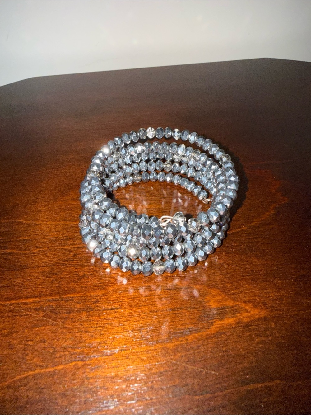 Beaded wrap bracelet